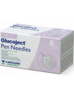 Ago Per Penna Da Insulina Glucoject 6 Mm Gauge 32 100 Pezzi
