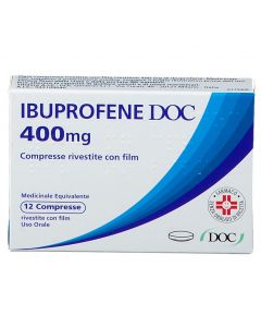 Ibuprofene Doc 12 Compresse Rivestite da 400Mg