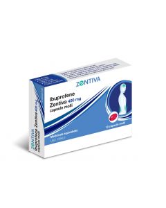Ibuprofene Zentiva 10 Capsule Molli 400 Mg