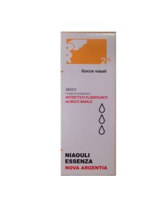 Niaouli Essenza Nova Argentia 2% Gocce Nasali 20 G