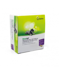 Drontal Multi Aroma Carne 150/144/50 Mg Compresse Per Cani Fino A 10 Kg