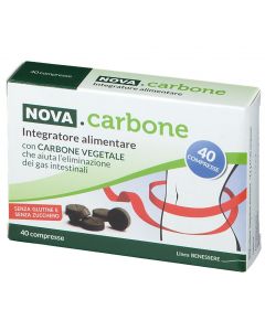 Nova Carbone Vegetale 40 compresse