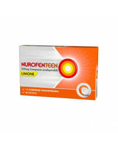 NUROFENTEEN, 200 MG COMPRESSE ORODISPERSIBILI LIMONE