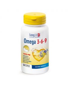 Longlife Omega 3-6-9 Integratore Alimentare 50 Perle