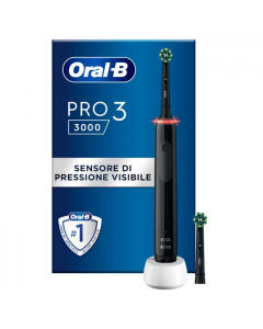 Oralb Pro 3 Black Spazz+2ref