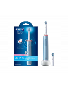 Oralb Pro 3 Blu Sens Spazz+2re