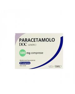 Paracetamolo Doc 30 Compresse 500 Mg