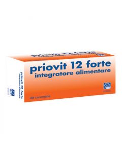 Priovit 12 Forte Integratore Alimentare 40 Caramelle