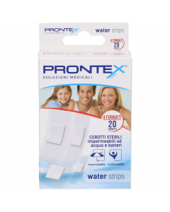 Cerotto Prontex Water Strips Assortito 20 Pezzi