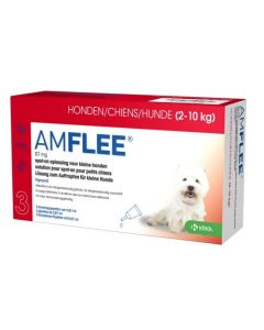 Amflee 67 Mg Soluzione Spot-on Per Cani Di Taglia Piccola
