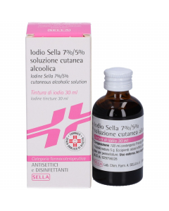 Iodio Sella 7%/5% Soluzione Cutanea Alcoolica