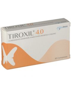 Tiroxil 4,0 Integratore Aimentare a Base di Myo-inositolo e Selenio 30 Compresse