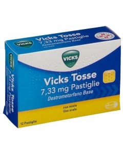 VICKS TOSSE 7,33 MG PASTIGLIE