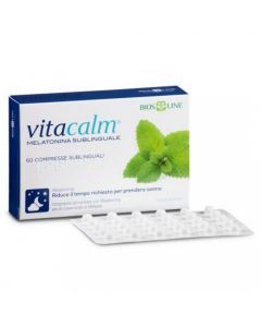 Bios Line Vitacalm Melatonina Sublinguale 60 Compresse 1 Mg