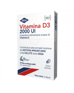 Vitamina D3 Ibsa 2000ui 30film