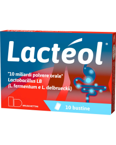LACTEOL 10 MILIARDI POLVERE ORALE E 5 MILIARDI CAPSULE RIGIDE.