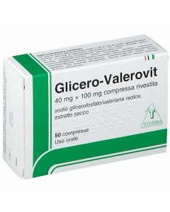 Glicero-valerovit 100 Mg + 40 Mg Compresse Rivestite