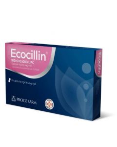 Ecocillin Proge Farm 6 Capsule Vaginali Rigide