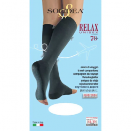 Gambaletto Calze Solidea Relax Unisex Gambaletto Punta Aperta 70