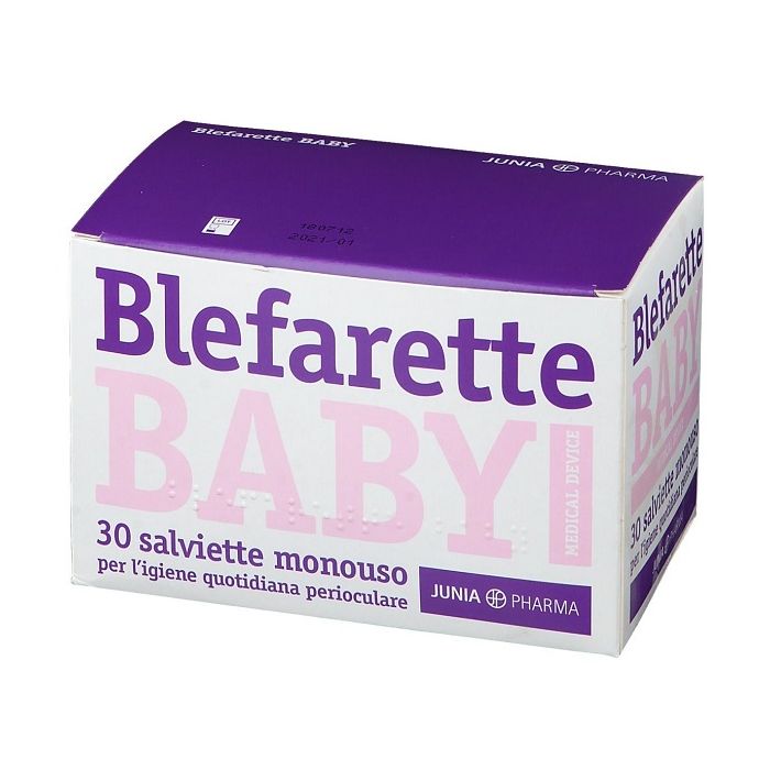 Blefarette Baby Salviette Oculari 30 Salviettine Monouso