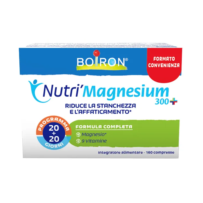 Boiron Nutrì Magnesium 300+ 160 Compresse Più Medical