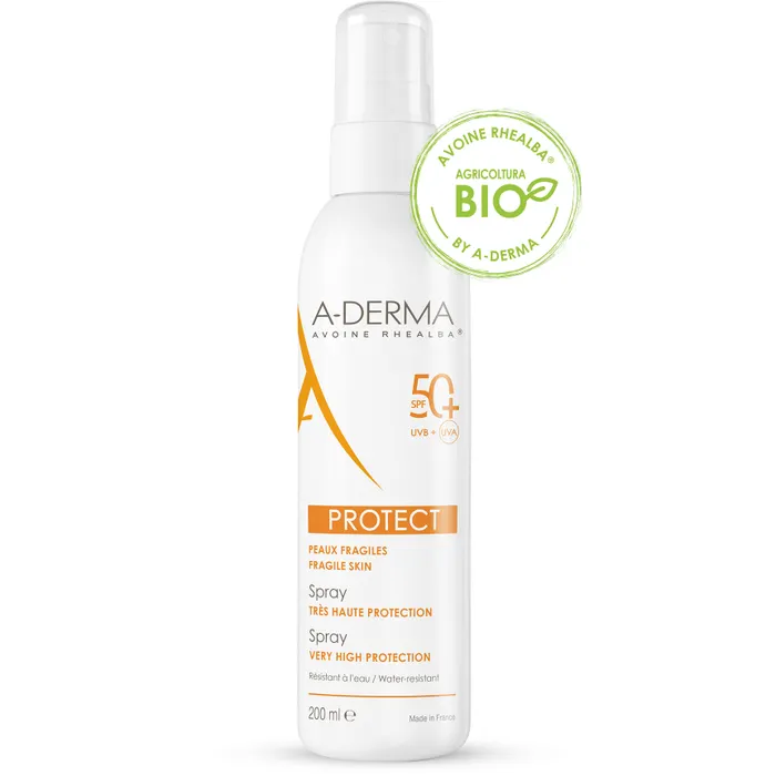 ADerma Protect Spray SPF50+ da 200 Ml Più Medical