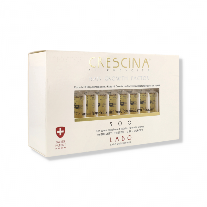 Labo Crescina Hair Growth F500 Uomo 40 Fiale Più Medical
