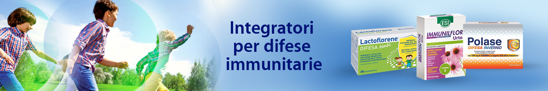 Integratori per Difese Immunitarie, Vitaminici e Sali Minerali