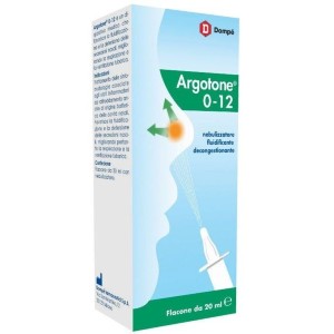 Argotone 0-12 Spray Nasale Nebulizzatore Fluidificante Decongestionante 20 Ml
