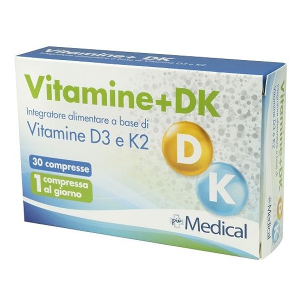 Vitamine+ Dk Integratore Alimentare 30 Compresse